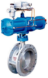 ZMAW氣動(dòng)薄膜調(diào)節(jié)蝶閥，ZSRW、ZSCW氣動(dòng)活塞調(diào)節(jié)蝶閥