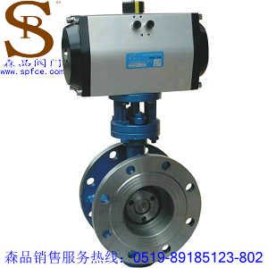 D643H-16C氣動(dòng)蝶閥、氣動(dòng)硬密封蝶閥SPD643H-16C、法蘭硬密封蝶閥