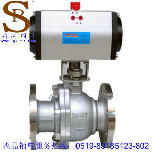 Q641F-16P氣動(dòng)球閥、氣動(dòng)不銹鋼球閥SQ641F-16P、不銹鋼法蘭球閥